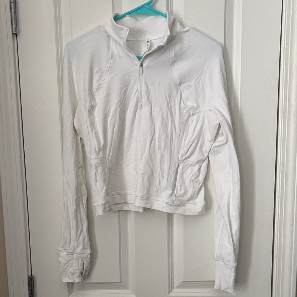 Lululemon It's Rulu Cropped Half Zip